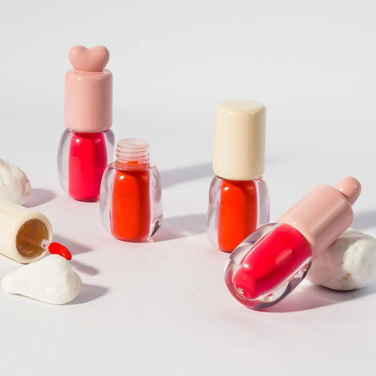 Long-Lasting Waterproof Lip Gloss Set for Plump, Moisturized Lips