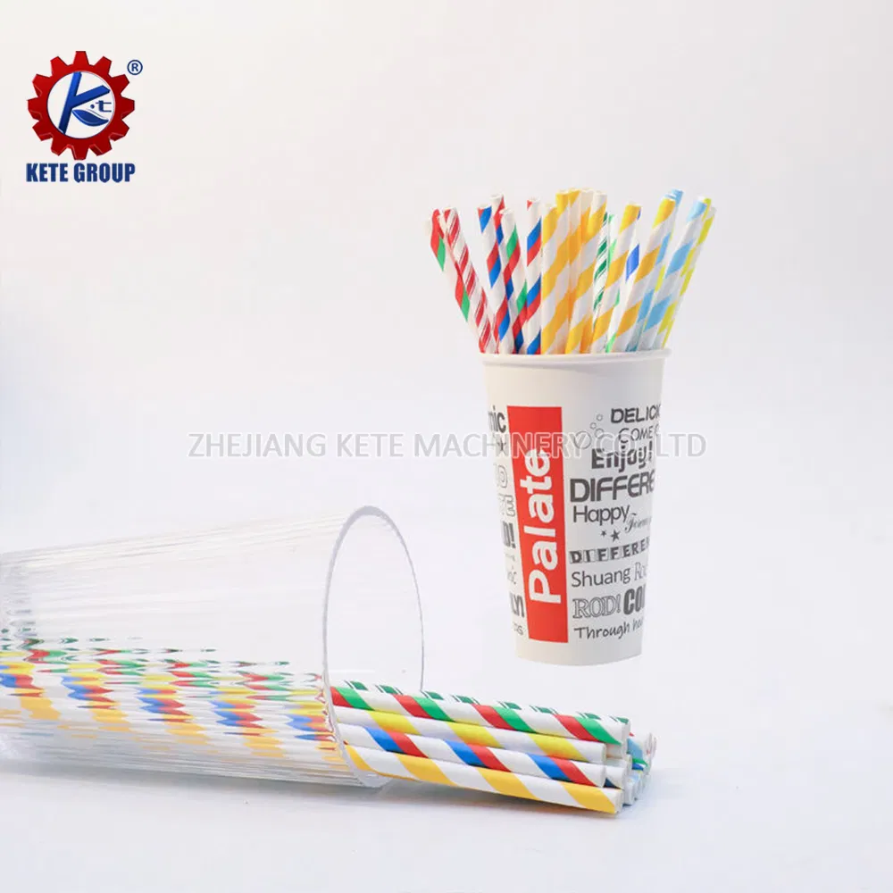 Paper Straw Box Individually Wrapped Bubble Tea Paper Straw Biodegradable Paper Straws