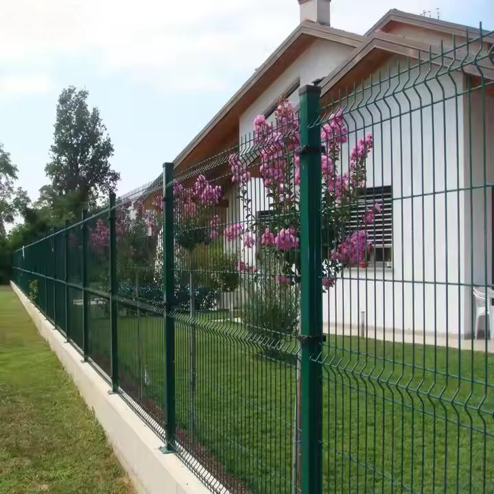 Easy-to-Install 3D Fence Panels for Outdoor Safety and Security