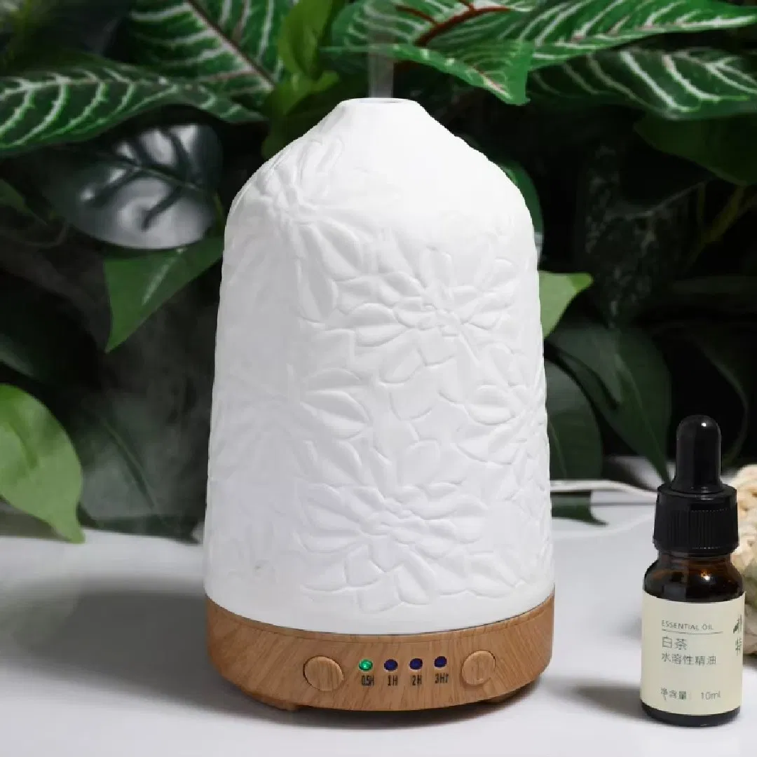 100 Ml Essential Oil Customized Ceramic Bottle Jars Custom Oil Ceramic Diffuser