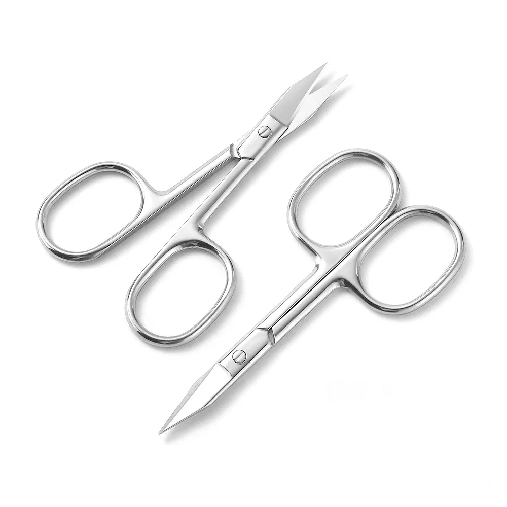 Makeup Eyelash Nail Barber Tailor Scissor Wholesale Stainless Steel Cosmetic Eyebrow Nose Hair Scissors
