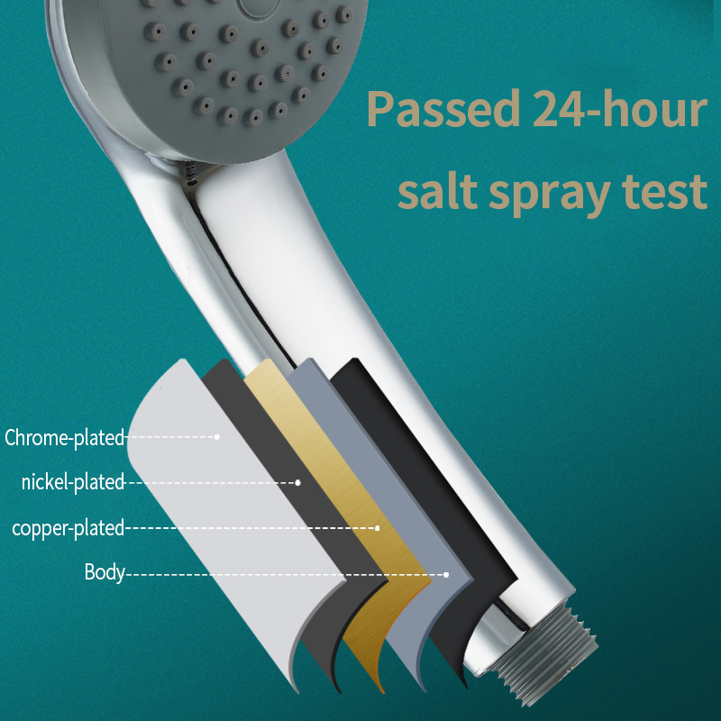 High Quality Chromed 1f1058 Hand Shower Bathroom Accessories