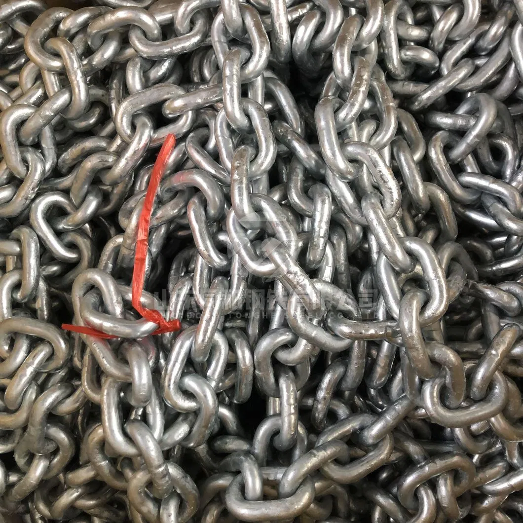 G30/G43/G70 Black/Glavanized/Zinc Carbon /Alloy/Stainless Steel Welded Link Chain for Buoy/Mine/Load/Floating Docks/Marina Pontoons/Fender