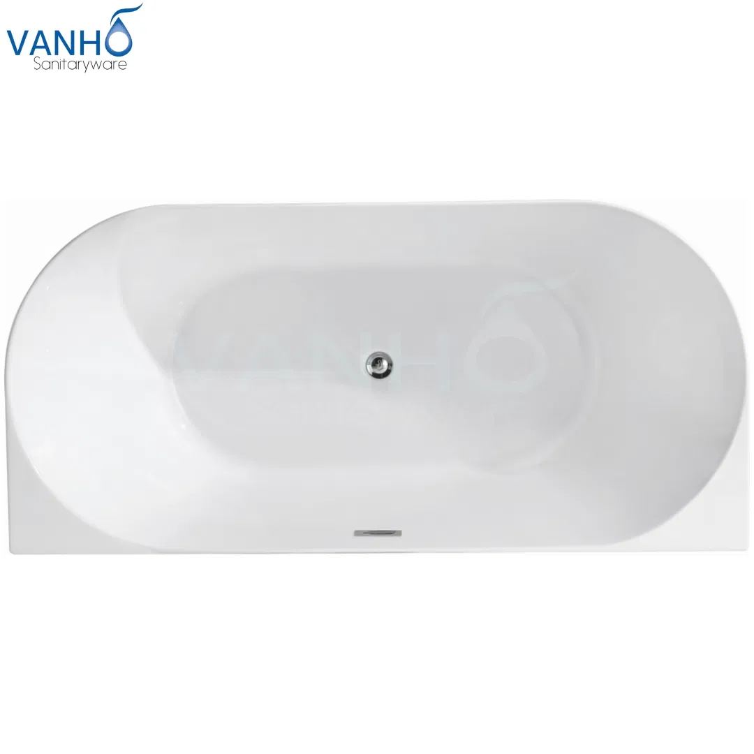 New Popular Model, White Color, High Quality Acrylic Freestanding Bathtub