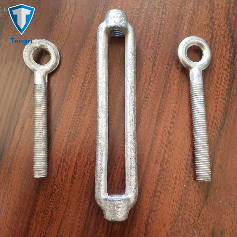 Hot Selling 3/8'' Casting Steel Eye and Eye Turnbuckle Electro Galvanized Turnbuckle