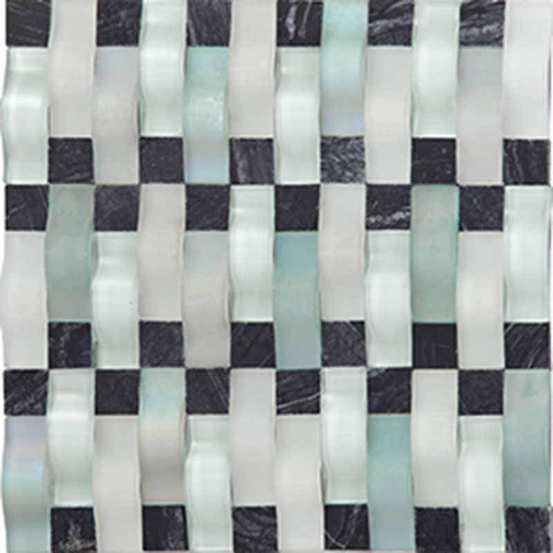 Beautiful Pattern Glass Hotel Decoration Wall mosaic Tiles