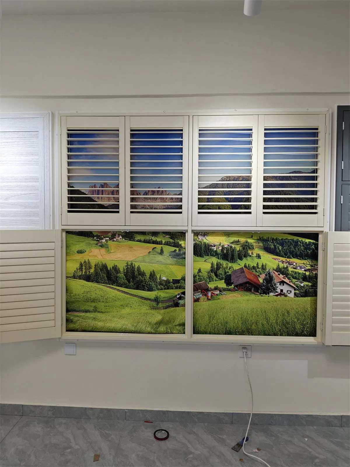 Window Shutters for Smart Homes Home Decor Decoration Building Materials Plantation Shutter Blinds