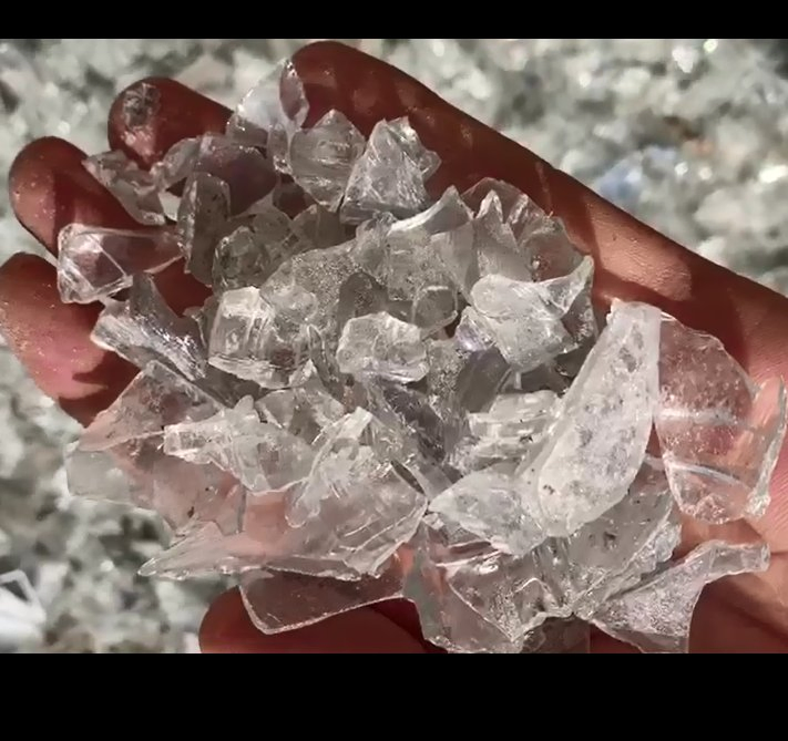 Wholesale Recycled Flint Glass Bottle Scrap Broken Glass Cullet