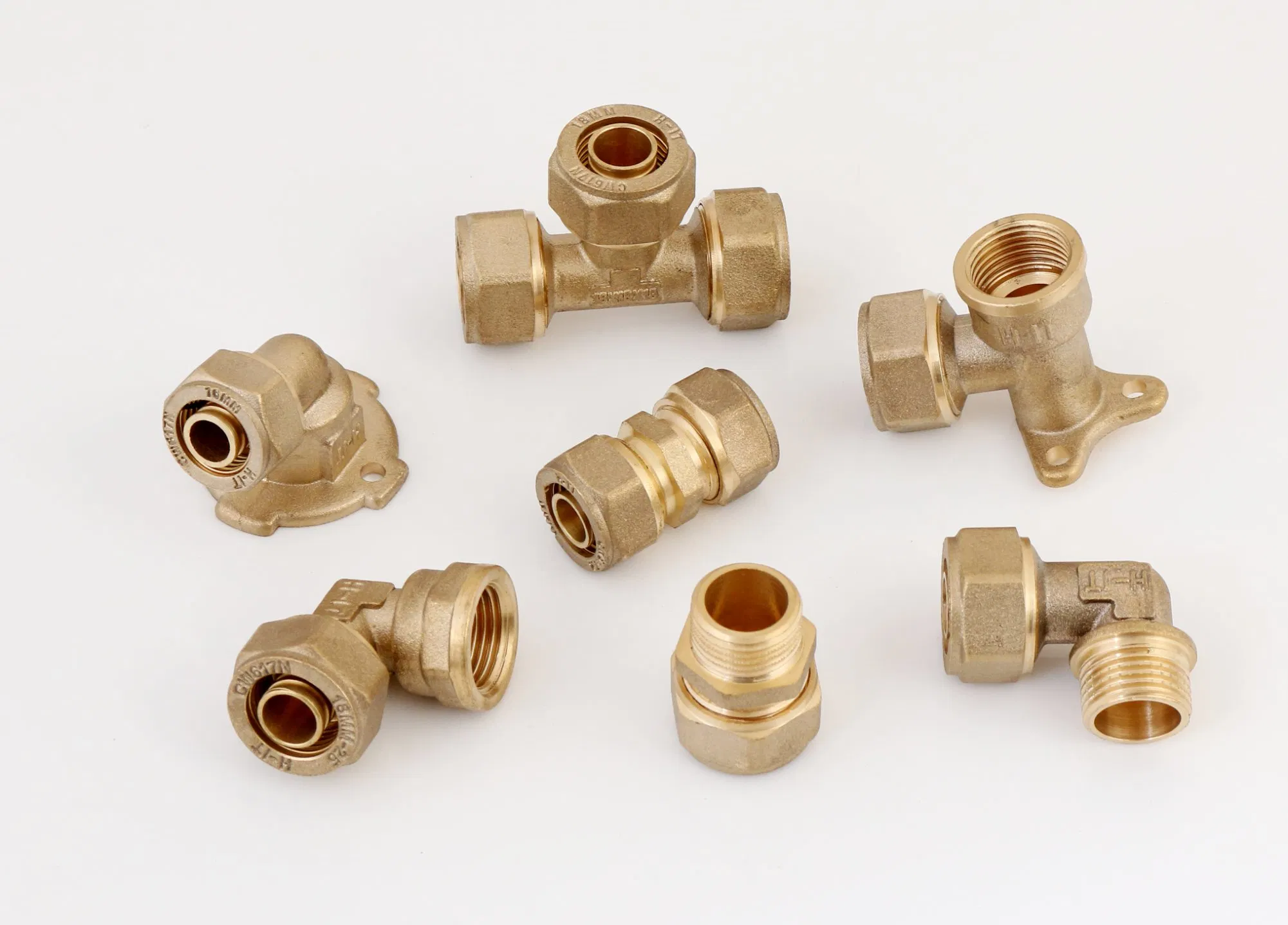 Factory Price Heavy Weight Brass Pex Fittings Full Sizes