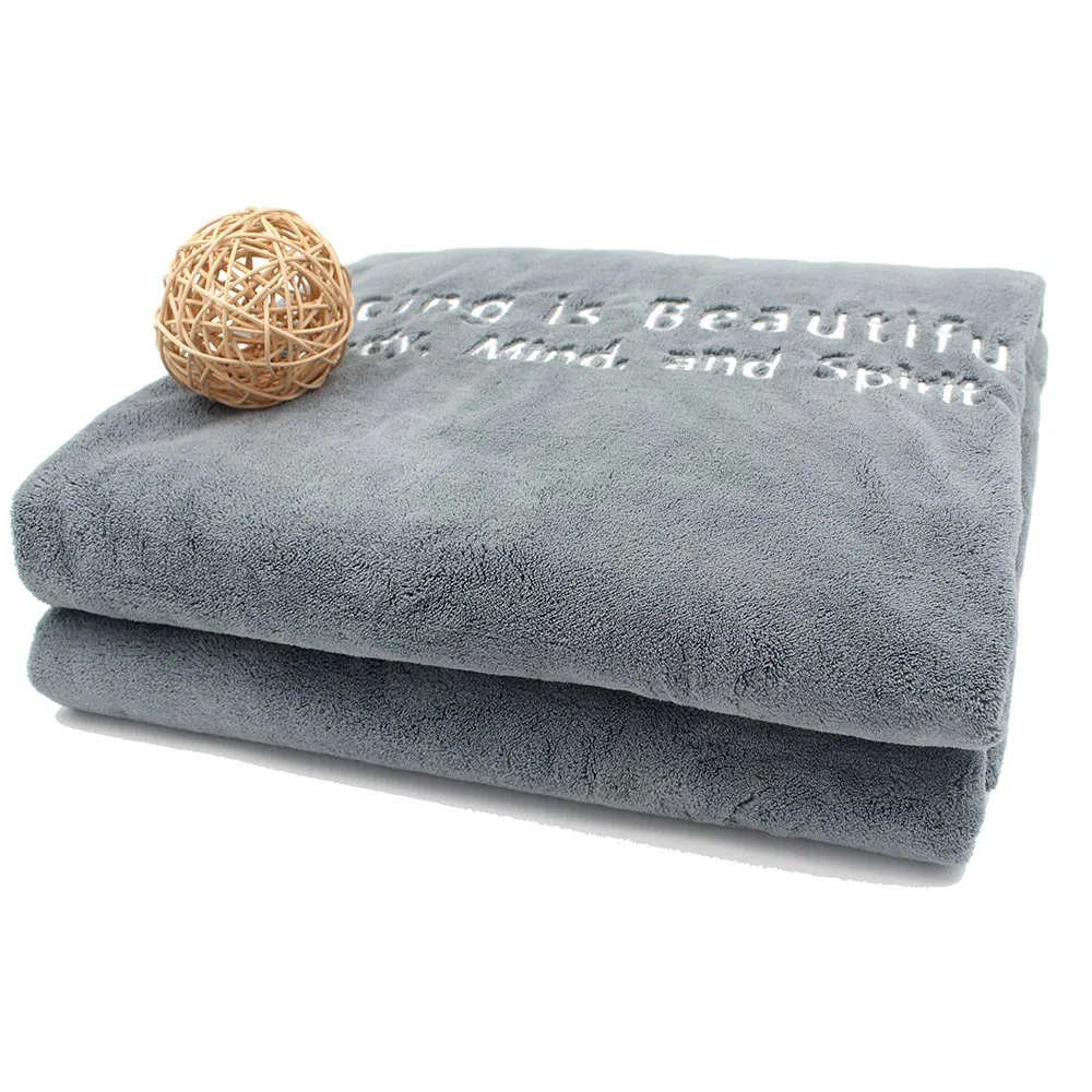 Personalised Ultra Plush Soft Warm and Lightweight SPA Large Microfiber Coral Velvet Cover Blanket