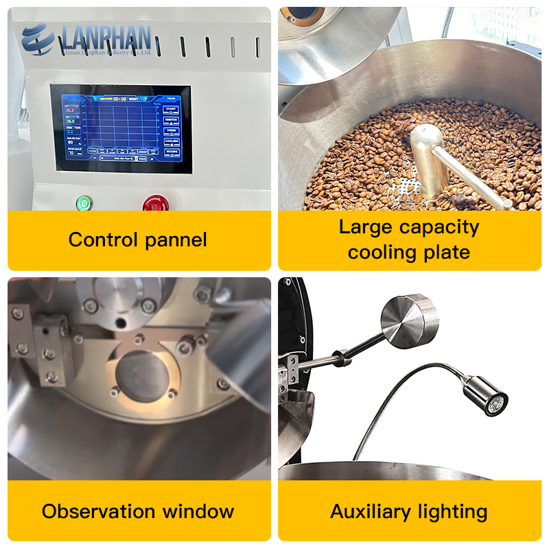 1kg Coffee Bean Roasters Electirc Coffee Roasters for Sale