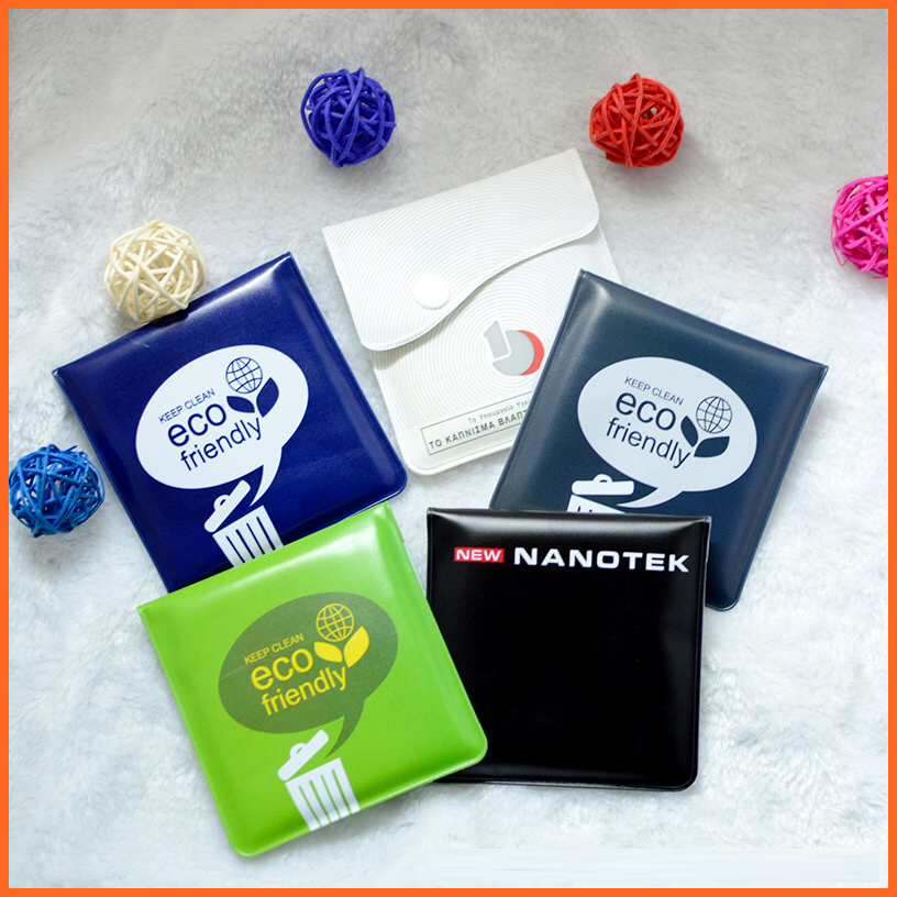 Plastic Ashtray Mini Cigarette Butts Bin