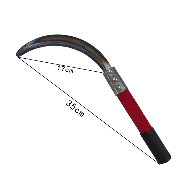 Farming Garden Sickle Hand Tools Carton Steel Scythe Agriculture Sickle