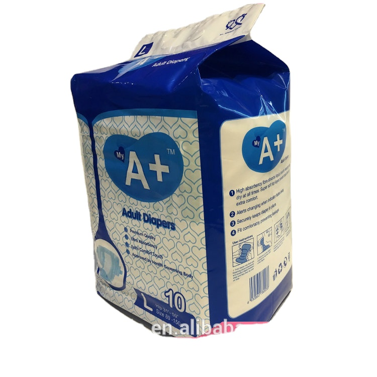 Hot Sale Wholesale Cheap Price Soft Adult Diapers in Bulk Disposable Adult Diaper Manufacturer