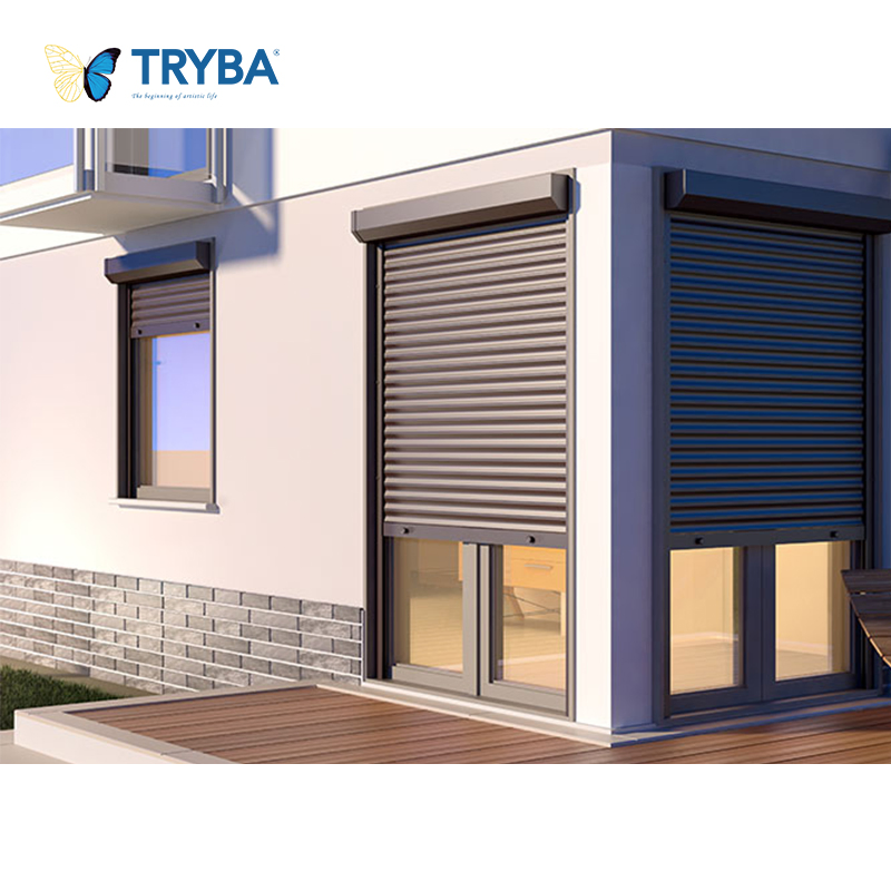 Fireproof Insulated Office Use Electric Roller Shutter