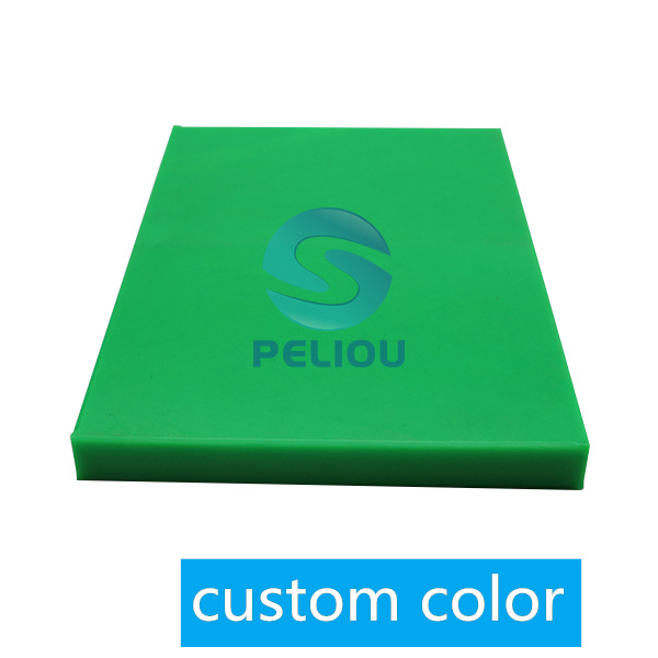 Peuhmw Plastic Plate Black White Red Customized PE 1000 Chemical Resistant Sheets