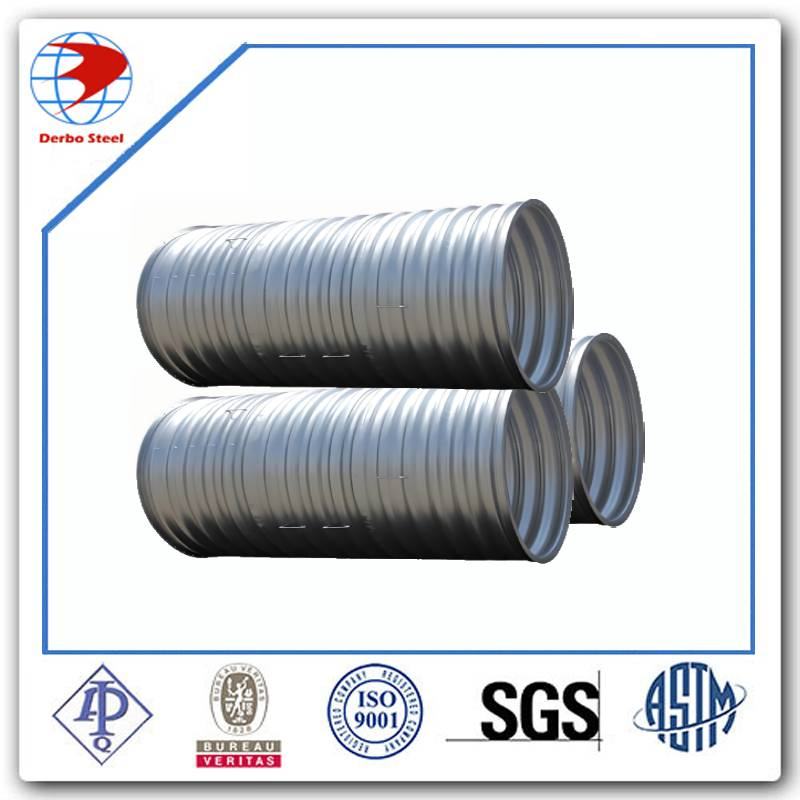 Galvanized Corrugated Steel Metal Culvert Pipe