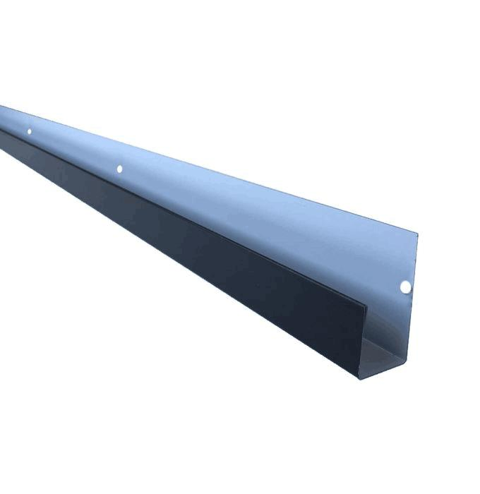 3/8"X12feet Size Aluminum J Trim/J Channel for Roofing Soffit and Siding Insallation Accessories