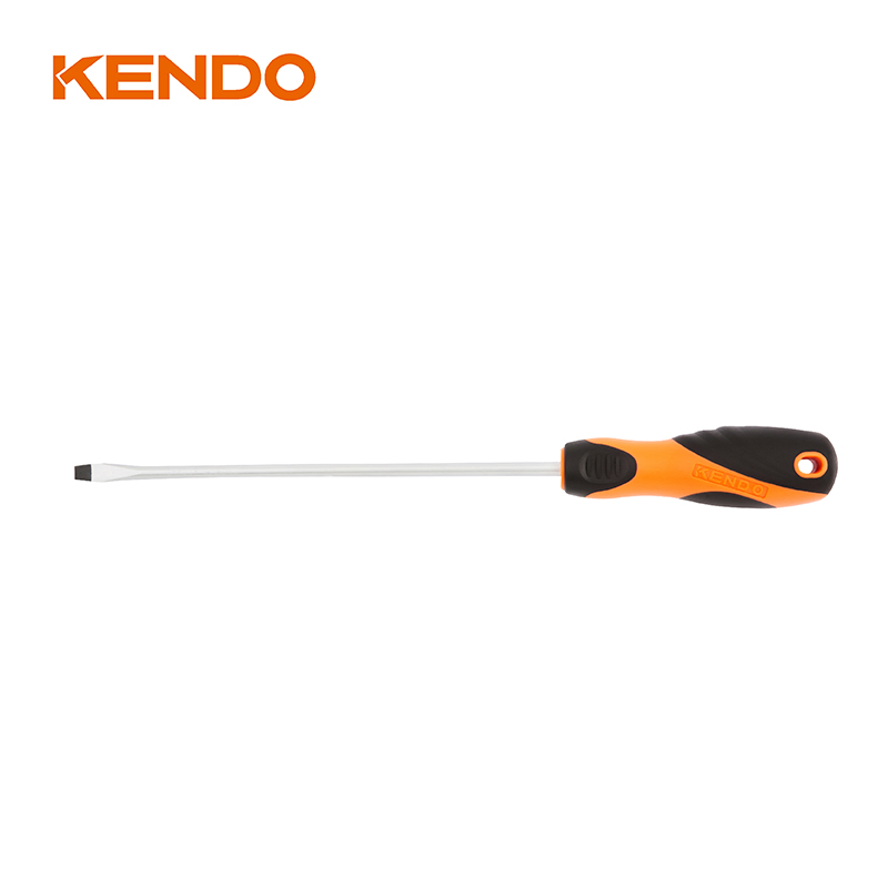 Kendo Slotted Screwdriver Versatility for Mechanics, Electricians, Plumbers, Carpenters, Handyman and More