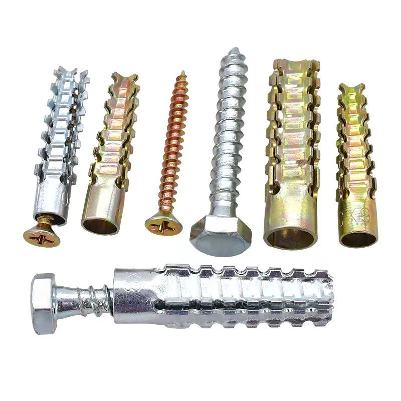 Heavy Duty Silver Concrete Expansion Anchor for Christmas Tree Installation