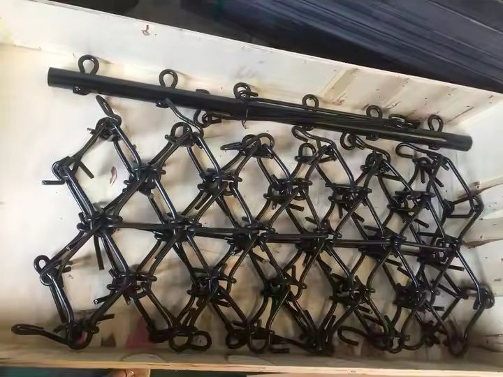 Heavy Duty Chain Link Drag Harrow for Efficient Soil Preparation