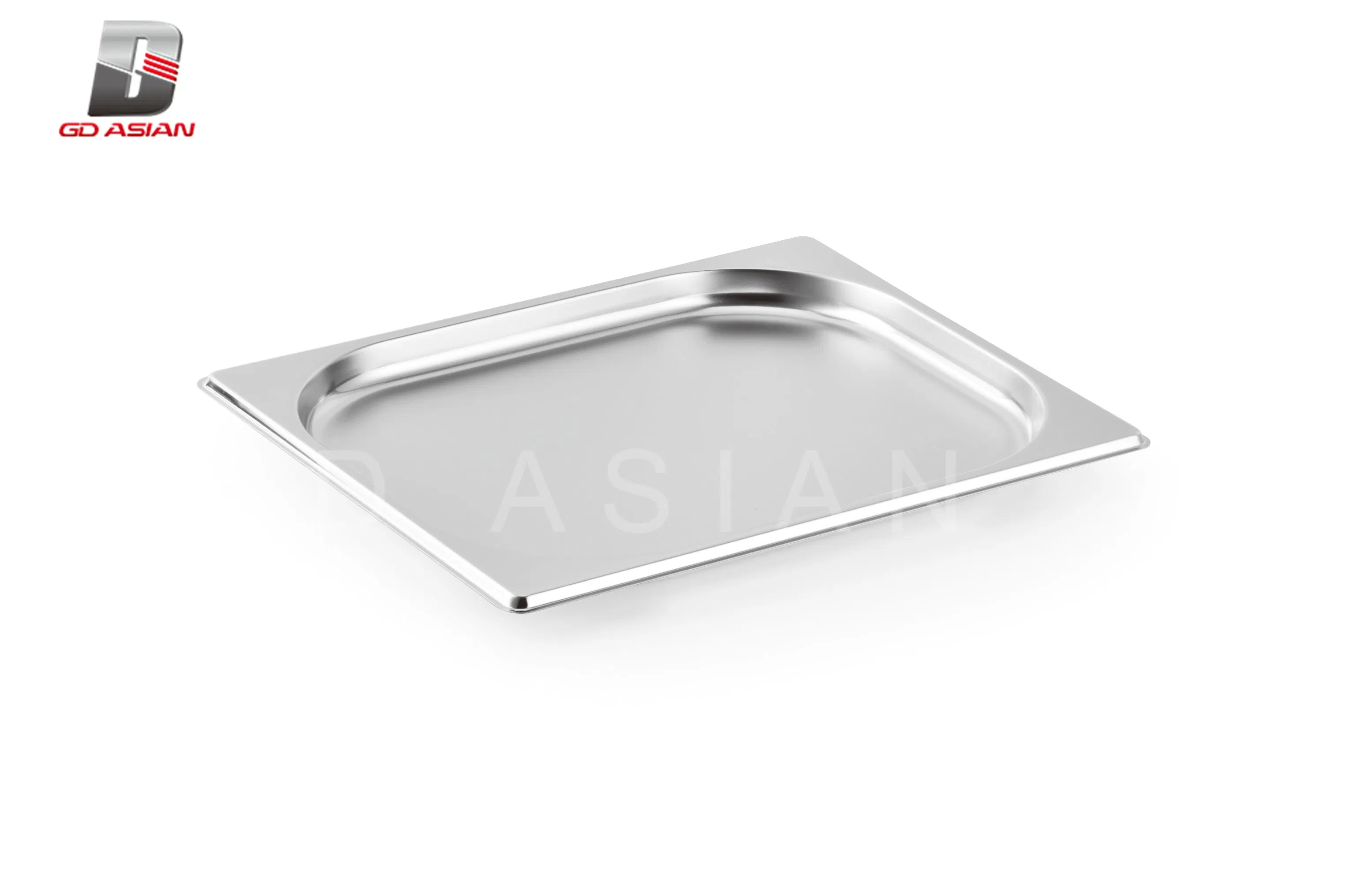 Europe Style Stainless Steel Gn 1/1 Pan with 100mm Deepth&0.6mm Thickness