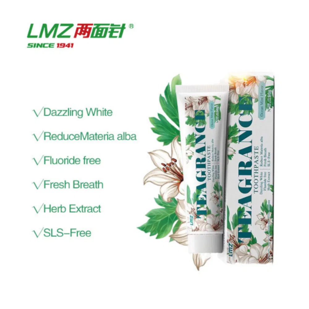 Significant Effect Ocean Mint Flavor Whitening Breath Toothpaste for Smoker's Care