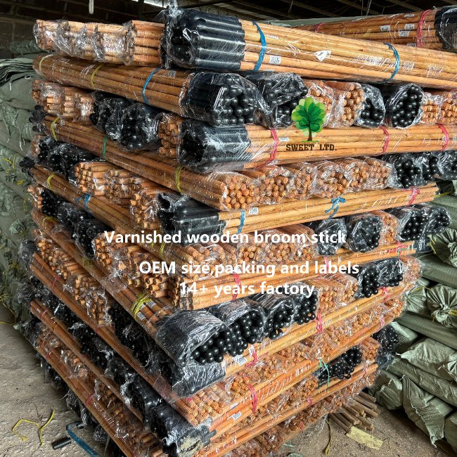 Wooden Broom Handle for Escoba Broom Manufacturer