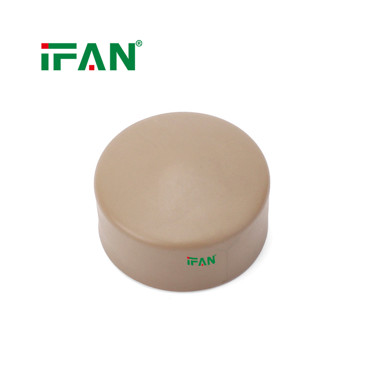 Ifan Factory Price PPR End Cap Libya Grey PPR Pipe Fitting Plastic PPR End Cap for Pipe