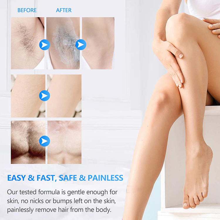 OEM/ODM Remover Painless Permanent Hair Removal Cream for Women and Men