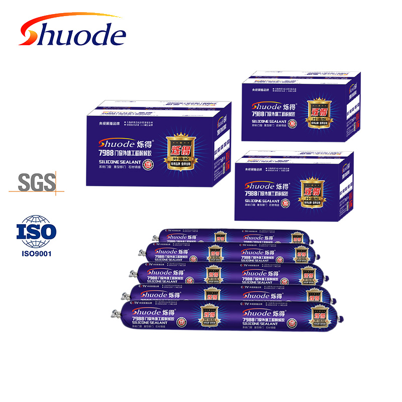 Waterproof Adhesive Sealant for Glass and Wood, Custom Options