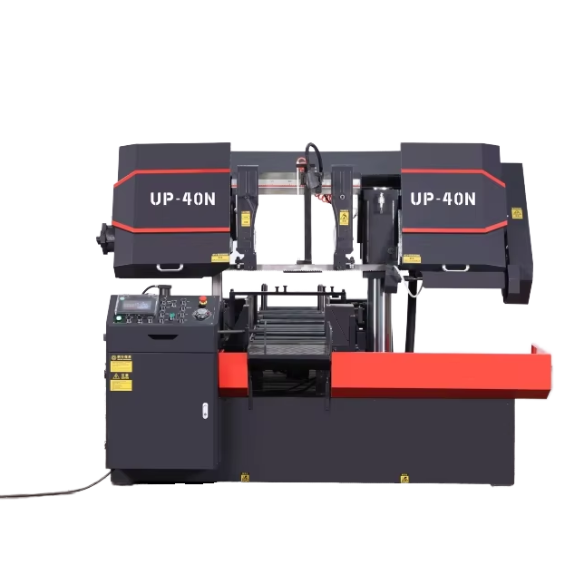 Ленточная пила по металлу автоматическая двухколонная горизонтальная