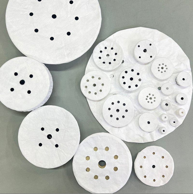 No Marker Glass Suction Cup Sucker Jh-Non-Woven Fabric Cover for Rolling Roller Used for Glass Conveying Sucker Cloth