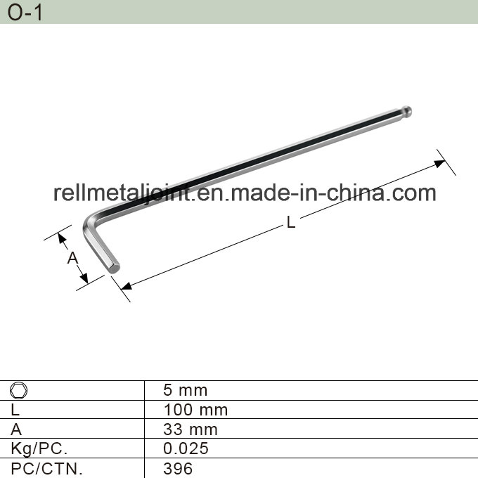 Hexagon Wrench / Allen Key /L Wrench (O-1)
