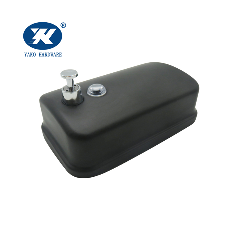 40oz Surface Mounted Liquid Stainless Matt Black Soap Dispenser