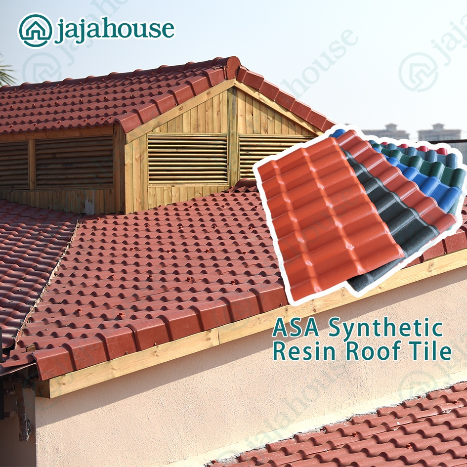 Resin Roof Ceiling Soundproof Heat Resistant PVC Roofing Shingles Roof Tiles for USA