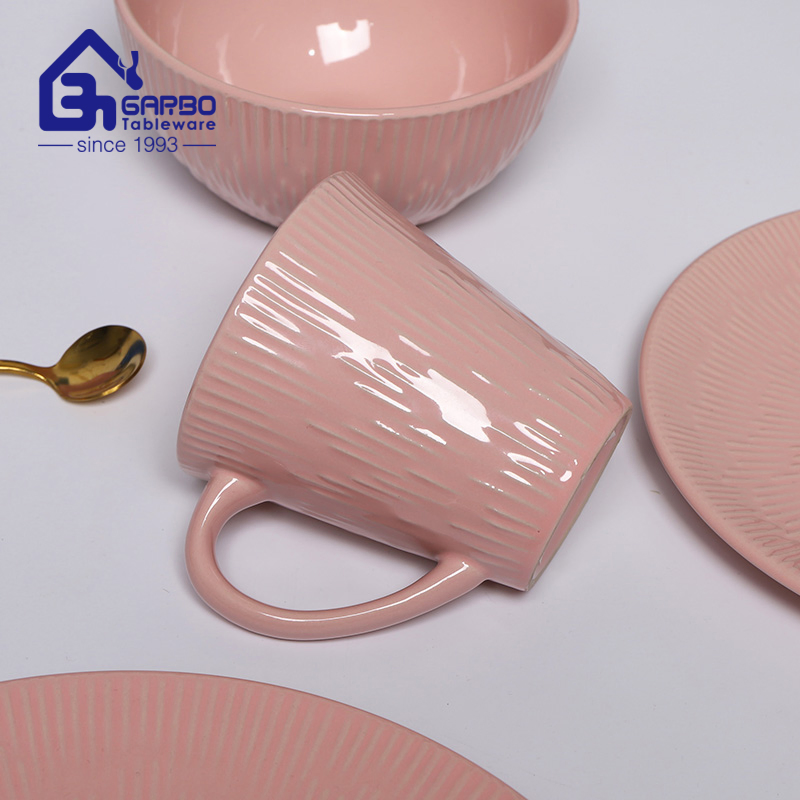 350ml High Quality Ceramic Mugs for Coffee Tea Drinking Customized Tableware Porcelain