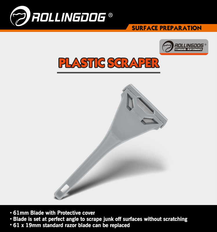 Rolingdog-Standard 50260g Plastic Scraper Scrape Junk off Surfaces