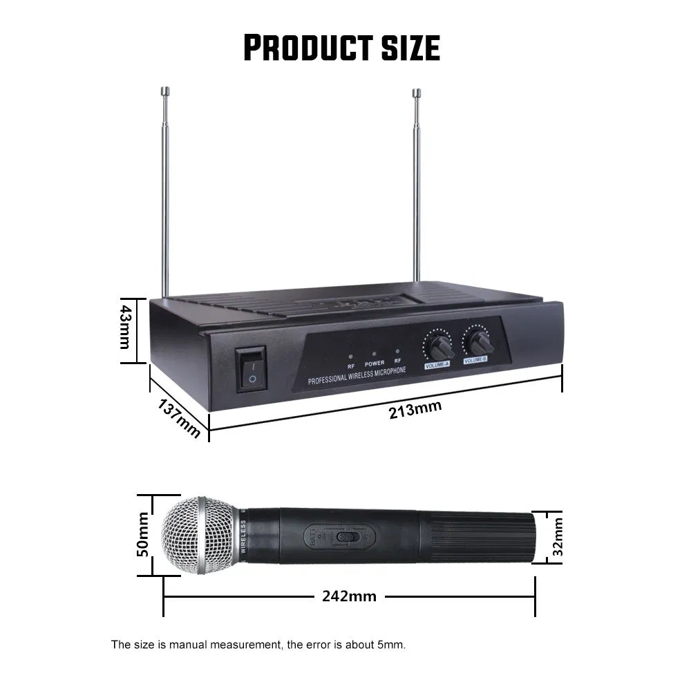 Advanced Wireless Microphone System for Church and School Events
