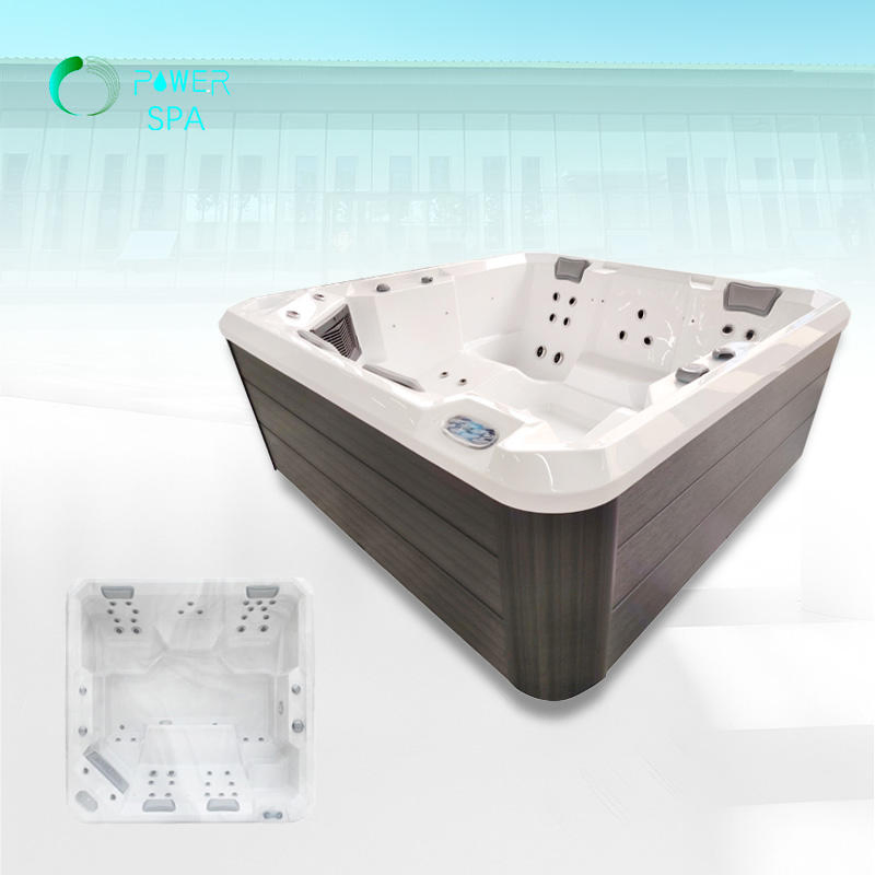 5 People Air Bubble Jet Whirlpool SPA Bath Tub with Automatic Control Function SPA Hot Tub