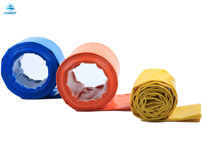 Litong Popular Sale Factory Tear-Resistance PVC Mesh Tarpaulin Potable Water Layflat Hose for Irrigation