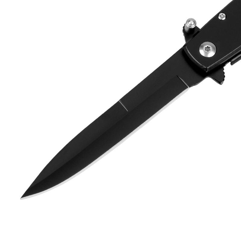 Spring Assisted Pocket Knife Folding Knife with Resin Handle (#31172AT)