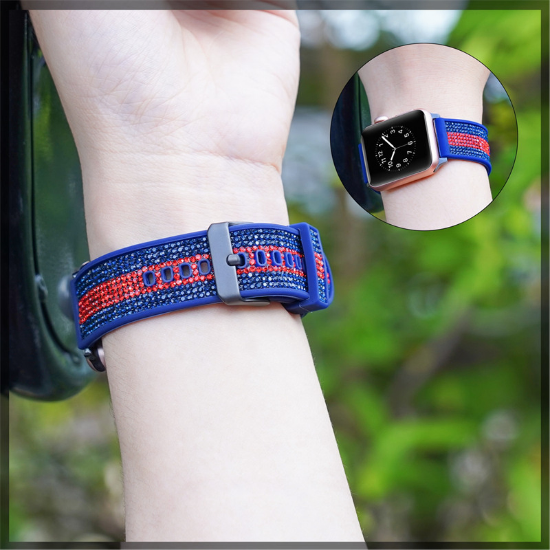 Customize Luxury Style Smart Band 7 Charm Apple Watch Band