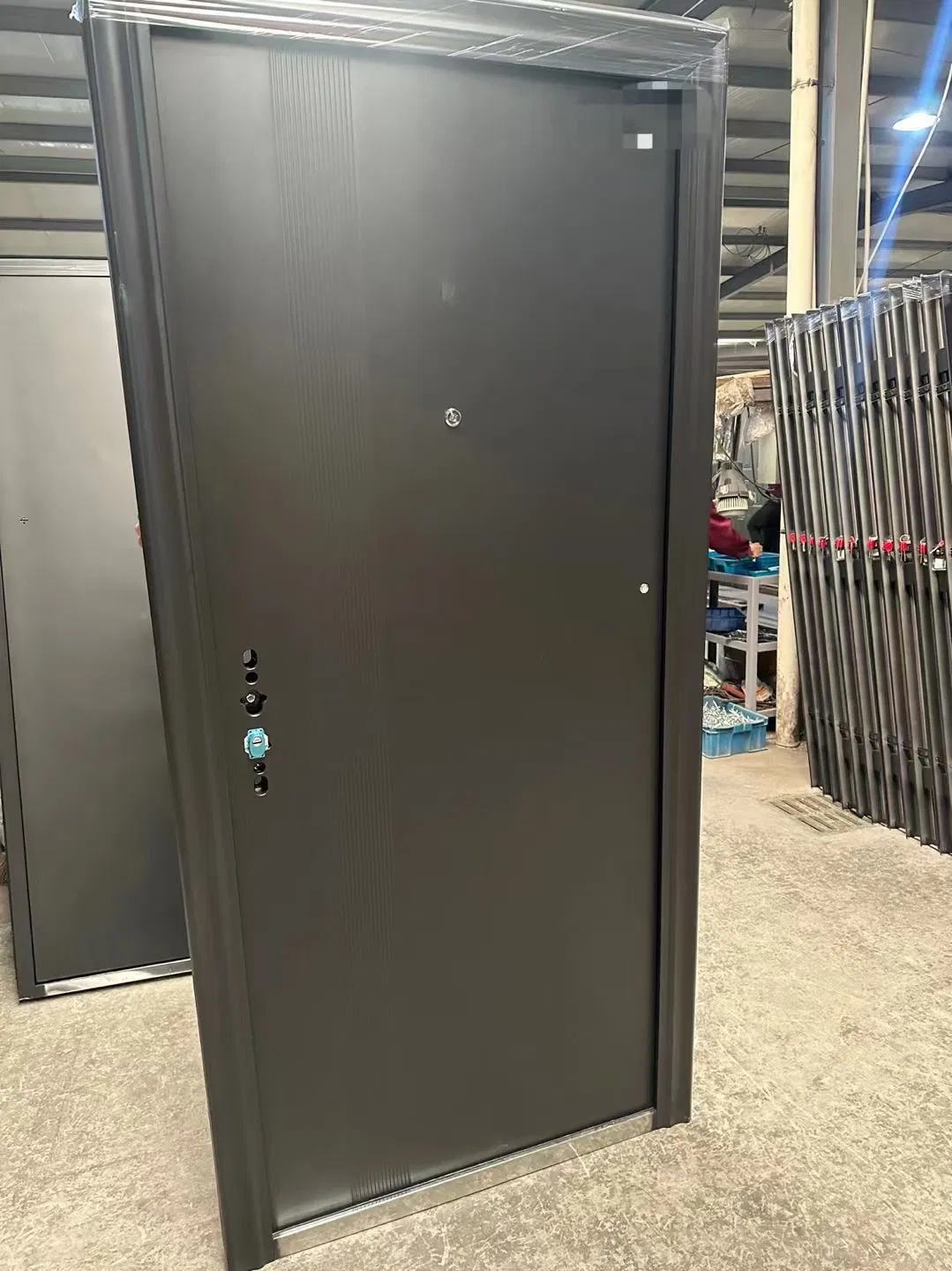 Стальная входная дверь Grey Security, Турция-Россия