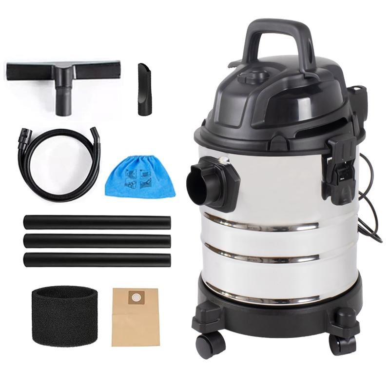 2026 Hot Sale Industrial Wet and Dry Vacuum Cleaner 20L Carpet Upholstery Cleaning Machine for Home Comersial Use