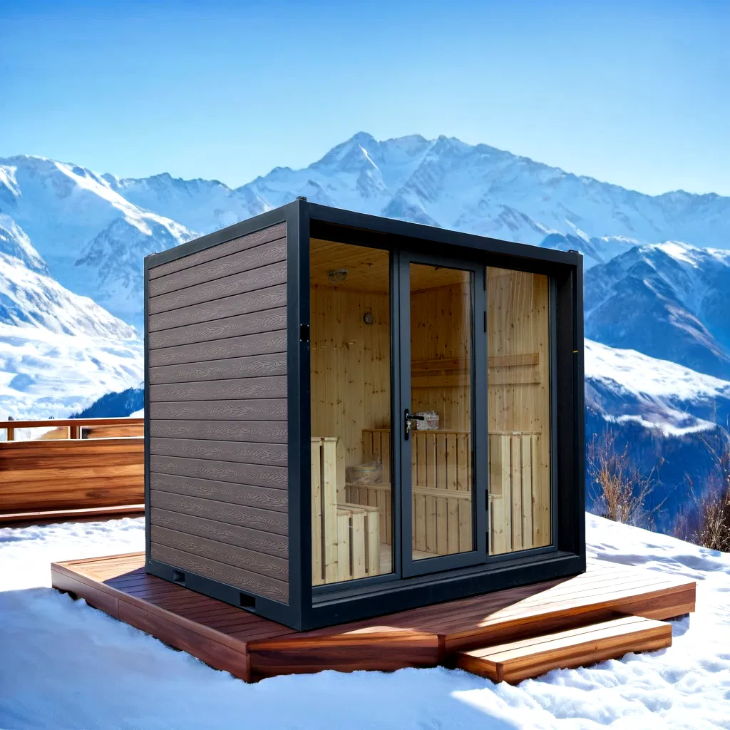 Mobile Sauna Cabin House - Weatherproof Sauna Room Sr-09A