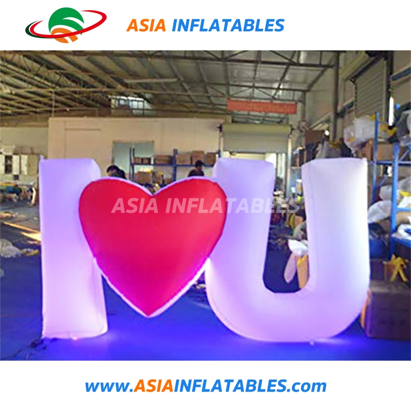 Inflatable Decoration Inflatable Illumination Letter