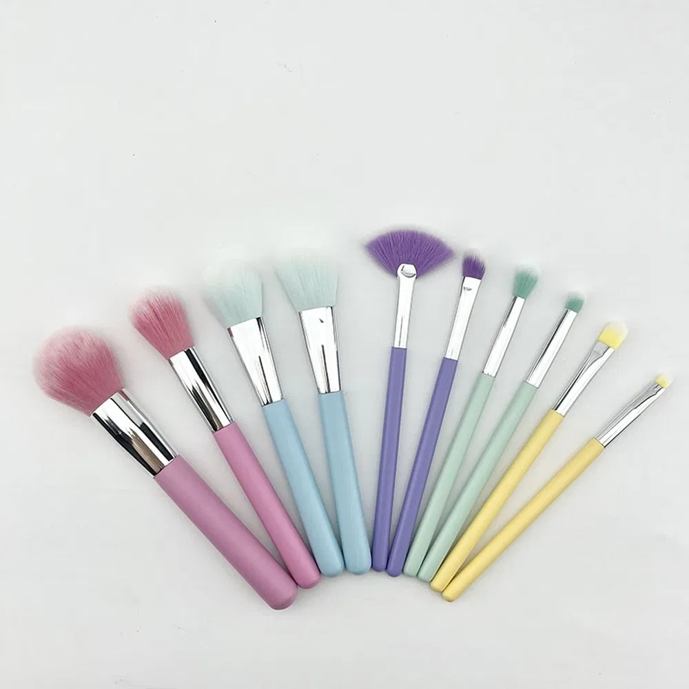 Mini Cosmetic Brush Factory Copper-Free Pressure Tube No Shedding Makeup Brush