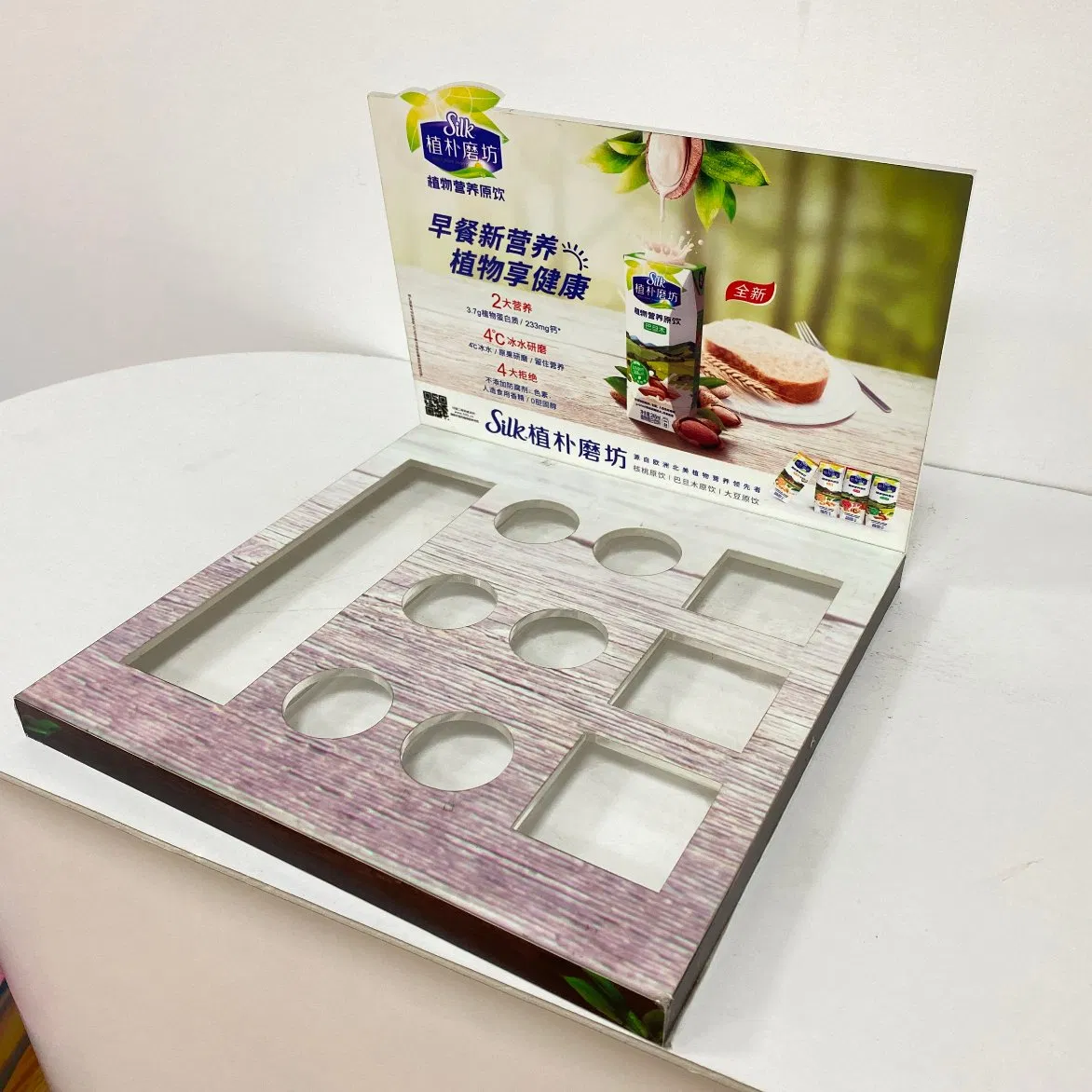 Custom Design Table Top Label Sign for Branding, Marketing, Advertising