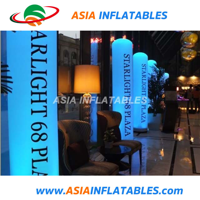 Event Inflatable Tubes Decoration, Inflatable Tusk Lighting Cone